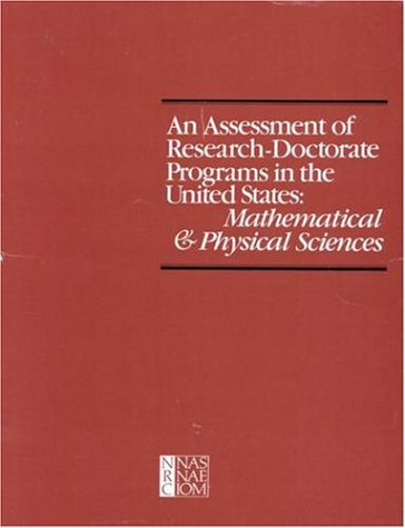 Обложка книги An Assessment of Research-Doctorate Programs in the United States: Mathematical and Physical Sciences