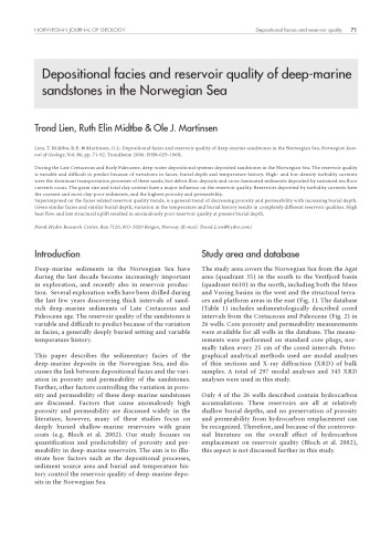 Обложка книги Depositional facies and reservoir quality of deep-marine sandstones in the Norwegian Sea