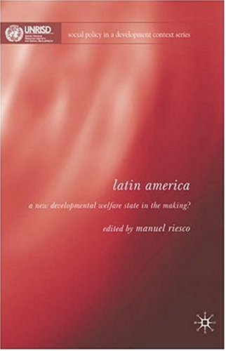 Обложка книги Latin America: A New Developmental Welfare State Model in the Making? (Social Policy in a Development Context)