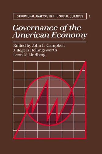Обложка книги Governance of the American Economy (Structural Analysis in the Social Sciences)