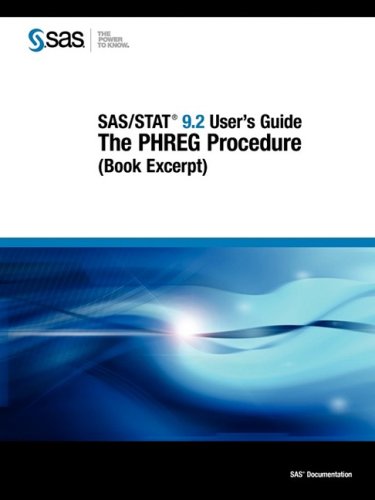 Обложка книги SAS STAT 9.2 User's Guide: The PHREG Procedure (Book Excerpt)