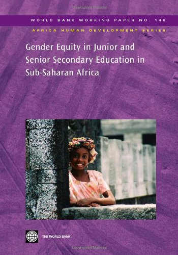 Обложка книги Gender Equity in Junior and Senior Secondary Education in Sub-Saharan Africa (World Bank Working Papers)