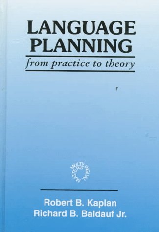 Обложка книги Language Planning: From Practice to Theory (Multilingual Matters)