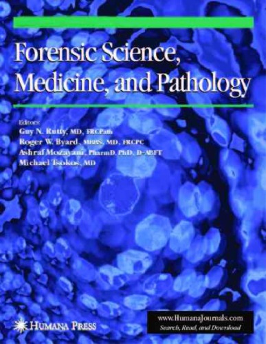 Обложка книги Forensic Science, Medicine and Pathology Vol 6, issue 4, December 2010