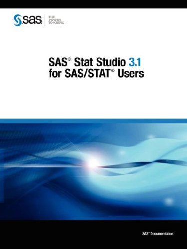 Обложка книги SAS Stat Studio 3.1 for SAS STAT Users