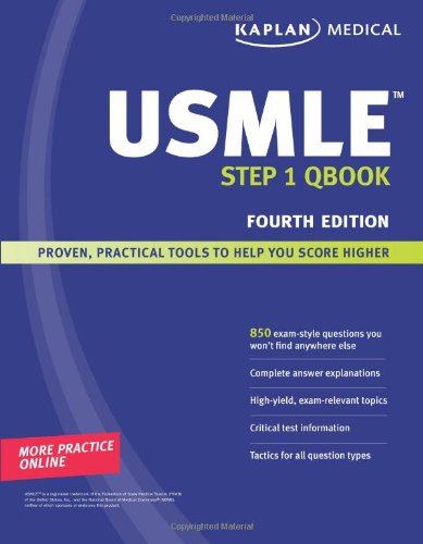 Обложка книги Kaplan Medical USMLE Step 1 Qbook
