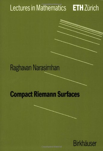 Обложка книги Compact Riemann Surfaces (Lectures in Mathematics. ETH Zurich)