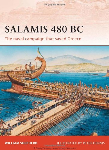Обложка книги Salamis 480 BC (Campaign)