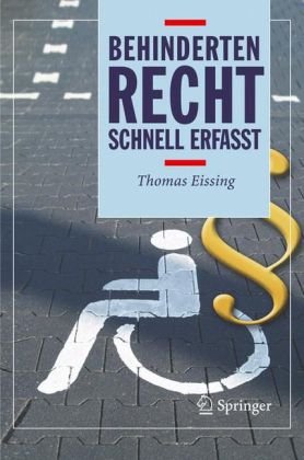 Обложка книги Behindertenrecht: Schnell erfasst (Recht - schnell erfasst)