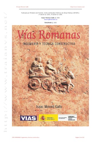 Обложка книги Vias Romanas