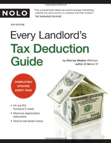 Обложка книги Every Landlord's Tax Deduction Guide