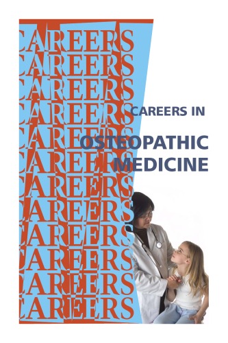 Обложка книги Careers in osteopathic medicine
