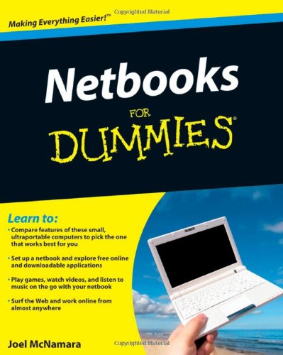 Обложка книги Netbooks For Dummies (For Dummies (Computer Tech))