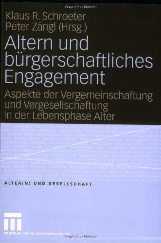 Обложка книги Altern und bürgerschaftliches Engagement