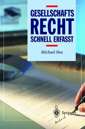 Обложка книги Gesellschaftsrecht - schnell erfasst