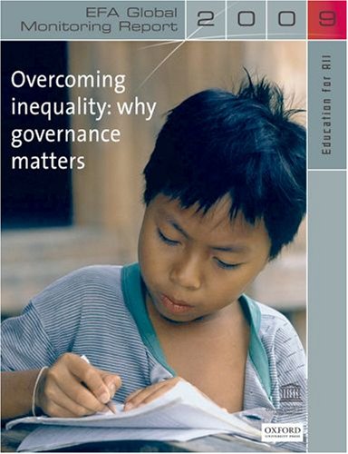Обложка книги Education for All Global Monitoring Report 2009: Overcoming inequality- why governance matters