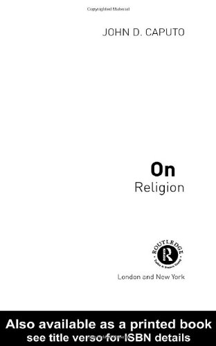 Обложка книги On Religion (Thinking in Action)
