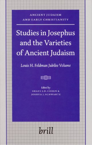 Обложка книги Studies in Josephus and the Varieties of Ancient Judaism: Louis H. Feldman Jubilee Volume  (Ancient Judaism and Early Christianity)