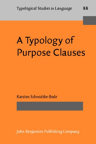 Обложка книги A Typology of Purpose Clauses (Typological Studies in Language)