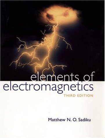 Обложка книги Elements of Electromagnetics - Third Edition
