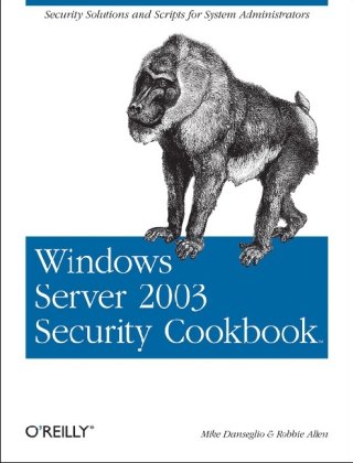 Обложка книги Windows Server 2003 Security Cookbook