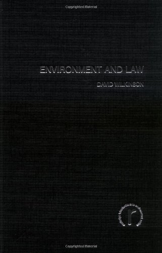 Обложка книги Environment and Law (Routledge Introductions to Environment)