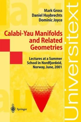 Обложка книги Calabi-Yau Manifolds and Related Geometries