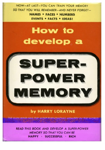 Обложка книги How to Develop a Super Power Memory