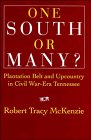 Обложка книги One South or Many?: Plantation Belt and Upcountry in Civil War-Era Tennessee