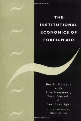 Обложка книги The Institutional Economics of Foreign Aid