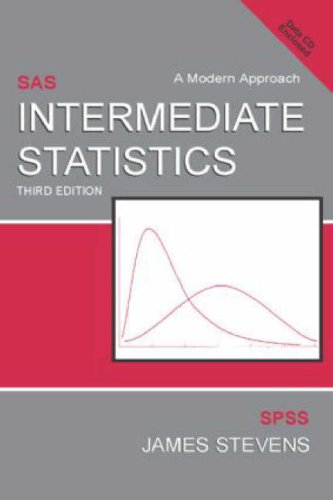 Обложка книги Intermediate Statistics: A Modern Approach, 3rd edition
