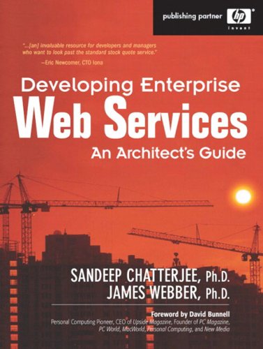 Обложка книги Developing Enterprise Web Services: An Architect's Guide