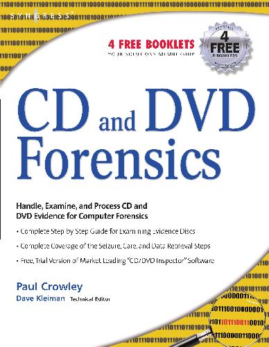 Обложка книги CD and DVD Forensics