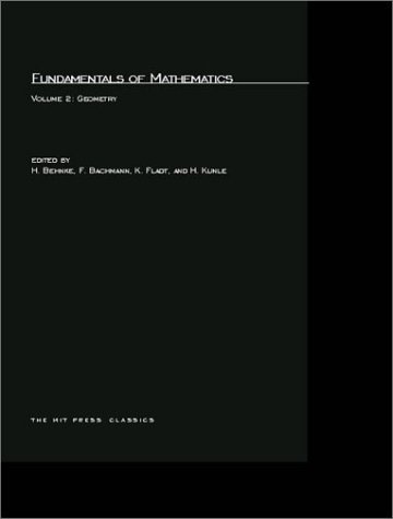 Обложка книги Fundamentals of Mathematics, Volume II: Geometry