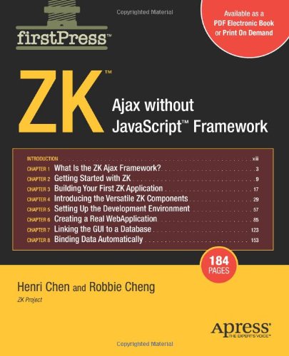 Обложка книги Zk: Ajax without Javascript Framework