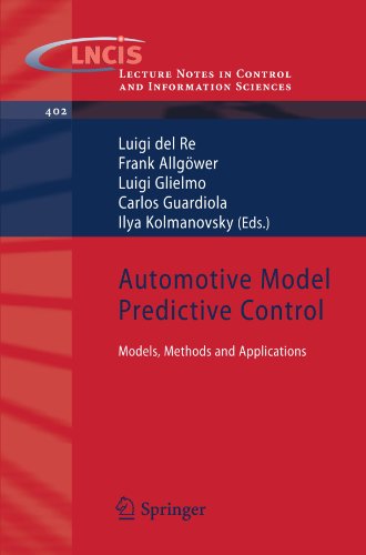Обложка книги Automotive Model Predictive Control: Models, Methods and Applications (Lecture Notes in Control and Information Sciences, Volume 402)
