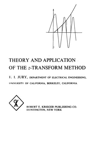 Обложка книги Theory and Application of the Z-Transform Method
