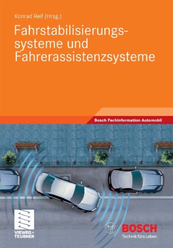 Обложка книги Fahrstabilisierungssysteme und Fahrerassistenzsysteme (Reihe: Bosch Fachinformation Automobil)