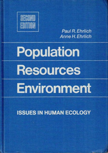 Обложка книги Population, Resources, Environment: Issues in Human Ecology (A Series of books in biology)