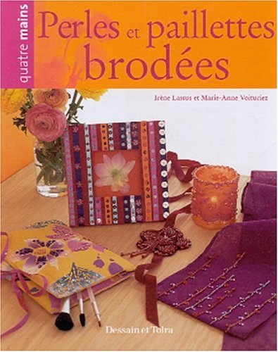 Обложка книги Perles et paillettes brodées
