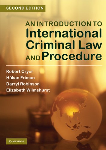 Обложка книги An Introduction to International Criminal Law and Procedure, Second Edition