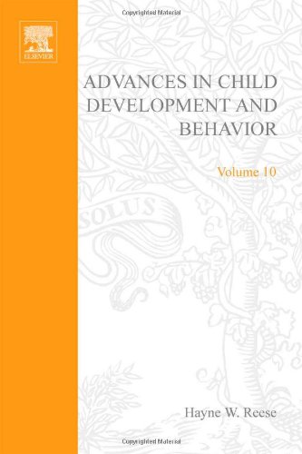 Обложка книги Advances in Child Development and Behavior Volume 10