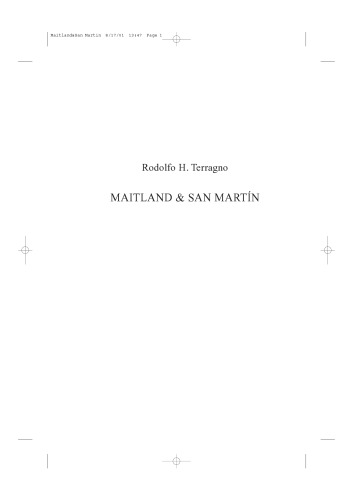 Обложка книги Maitland &amp; San Martin  spanish