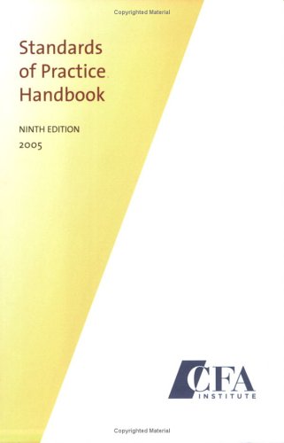 Обложка книги Standards of Practice Handbook, 9th Edition