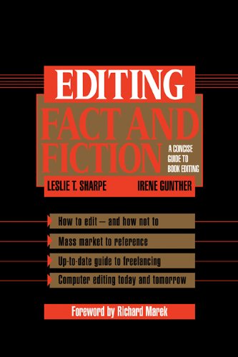 Обложка книги Editing Fact and Fiction: A Concise Guide to Book Editing