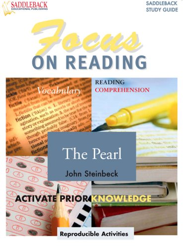Обложка книги Pearl, the Reading Guide (Saddleback's Focus on Reading Study Guides)
