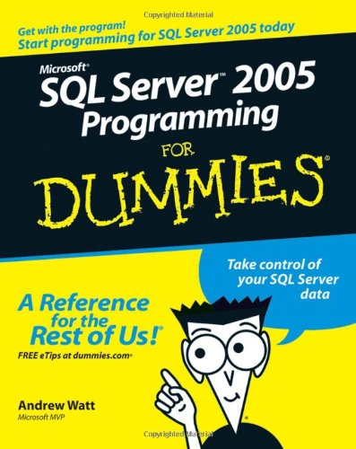 Обложка книги Microsoft SQL Server 2005 Programming For Dummies