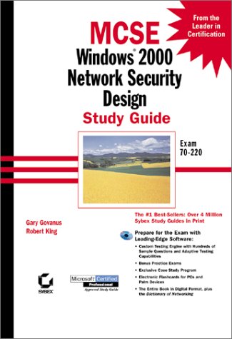 Обложка книги MCSE: Windows 2000 Network Security Design