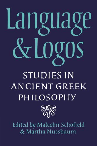 Обложка книги Language and Logos: Studies in Ancient Greek Philosophy Presented to G. E. L. Owen