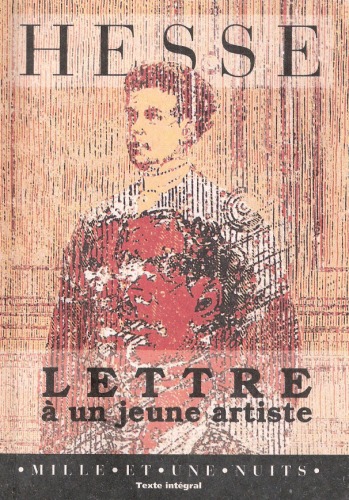 Обложка книги Lettre à un jeune artiste